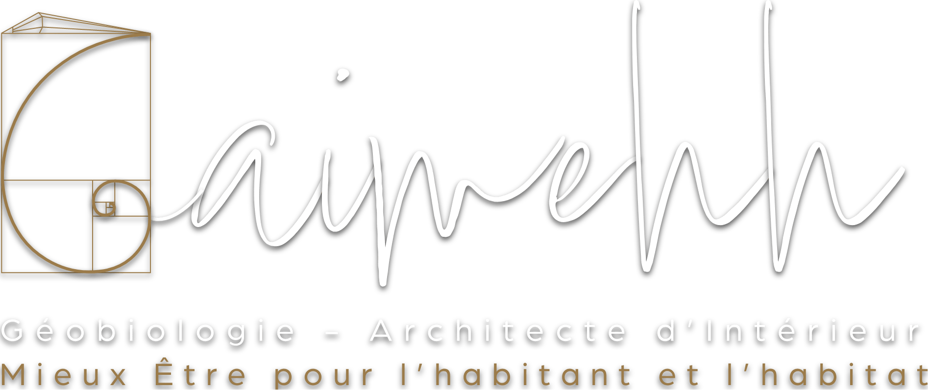 Logo Gaimehh architecte d'intérieur géobiologie mieux être pour l'habitat et l'habitant